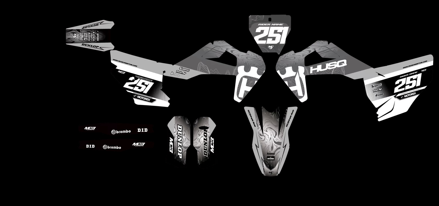 Equalize Graphics Kit for Husqvarna-