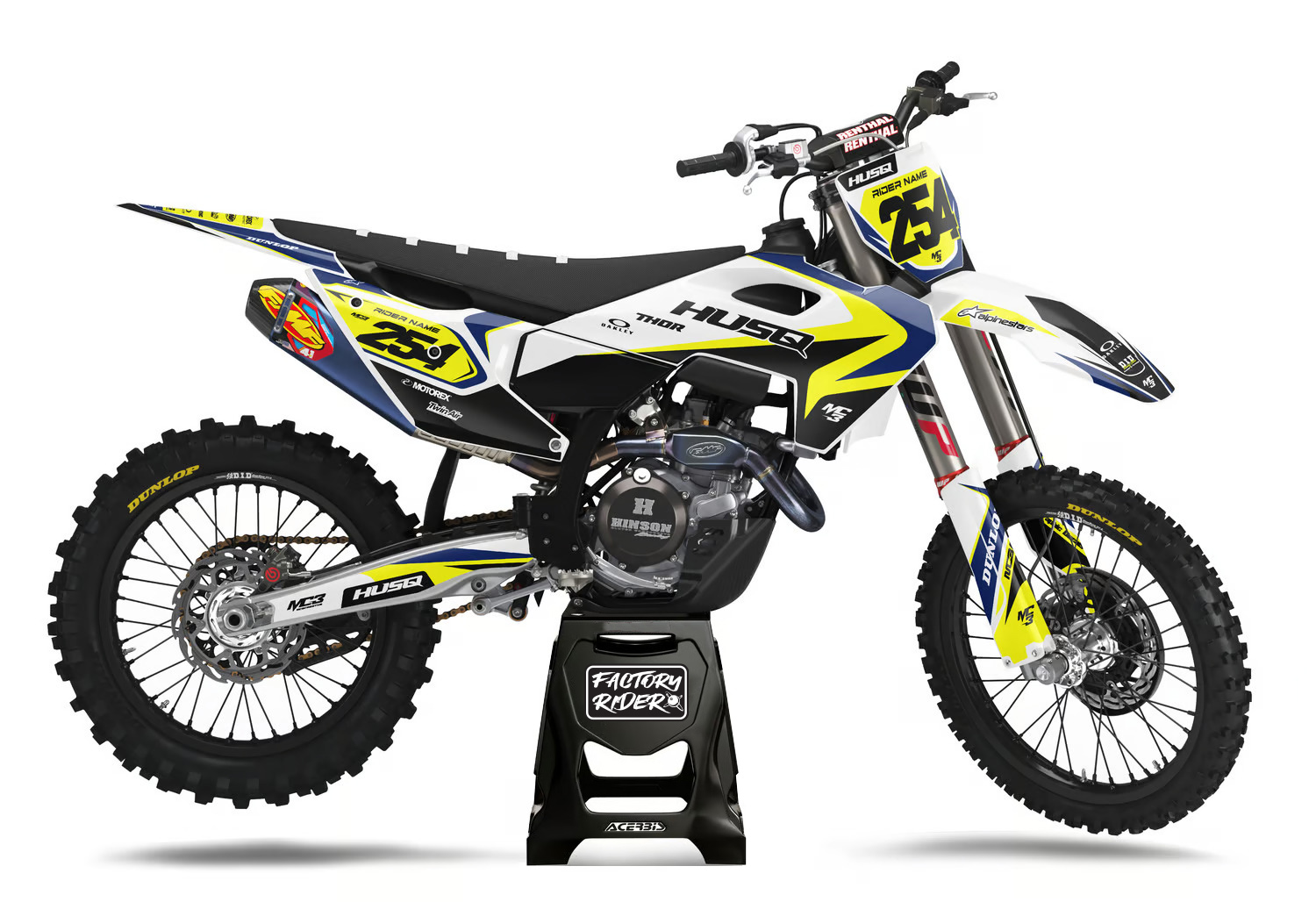 Impact Graphics Kit for Husqvarna