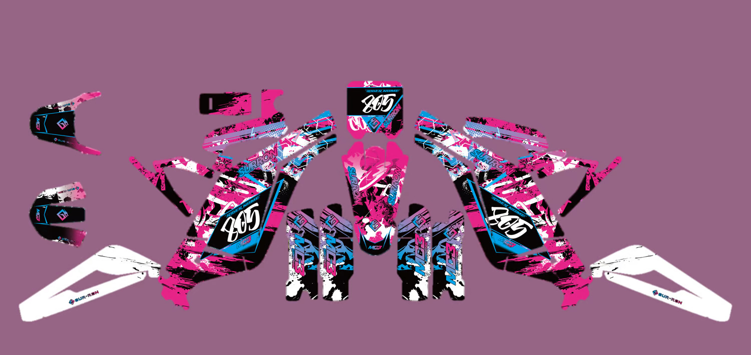 Madness Graphics Kit for Surron-